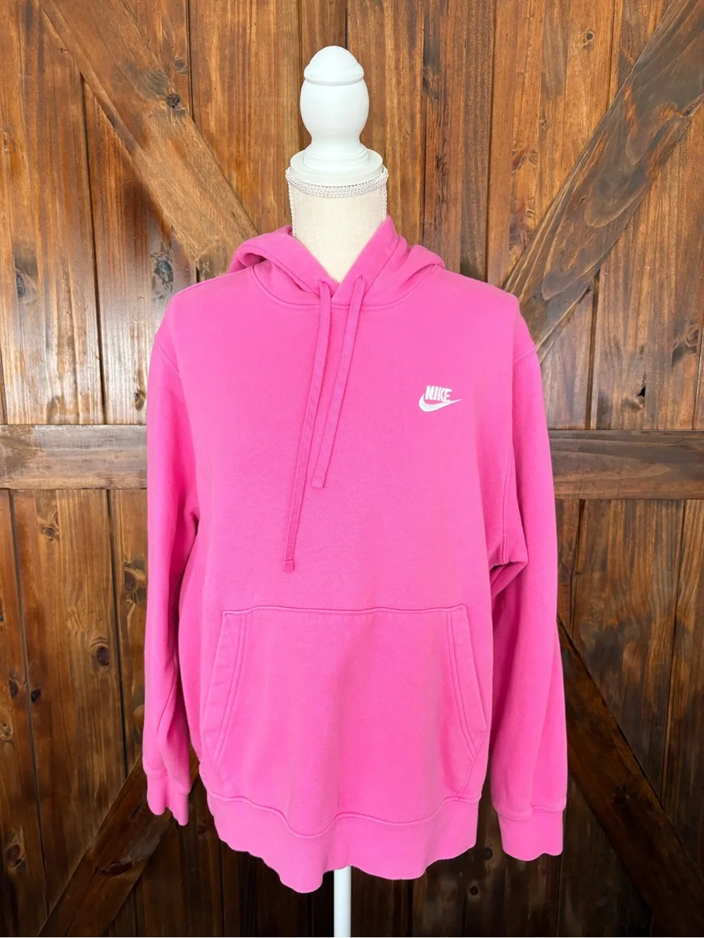 Nike Bright Pink Pullover Hoodie 🩷✨